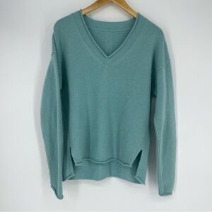 Cashmere Sundance Aqua blue sweater
